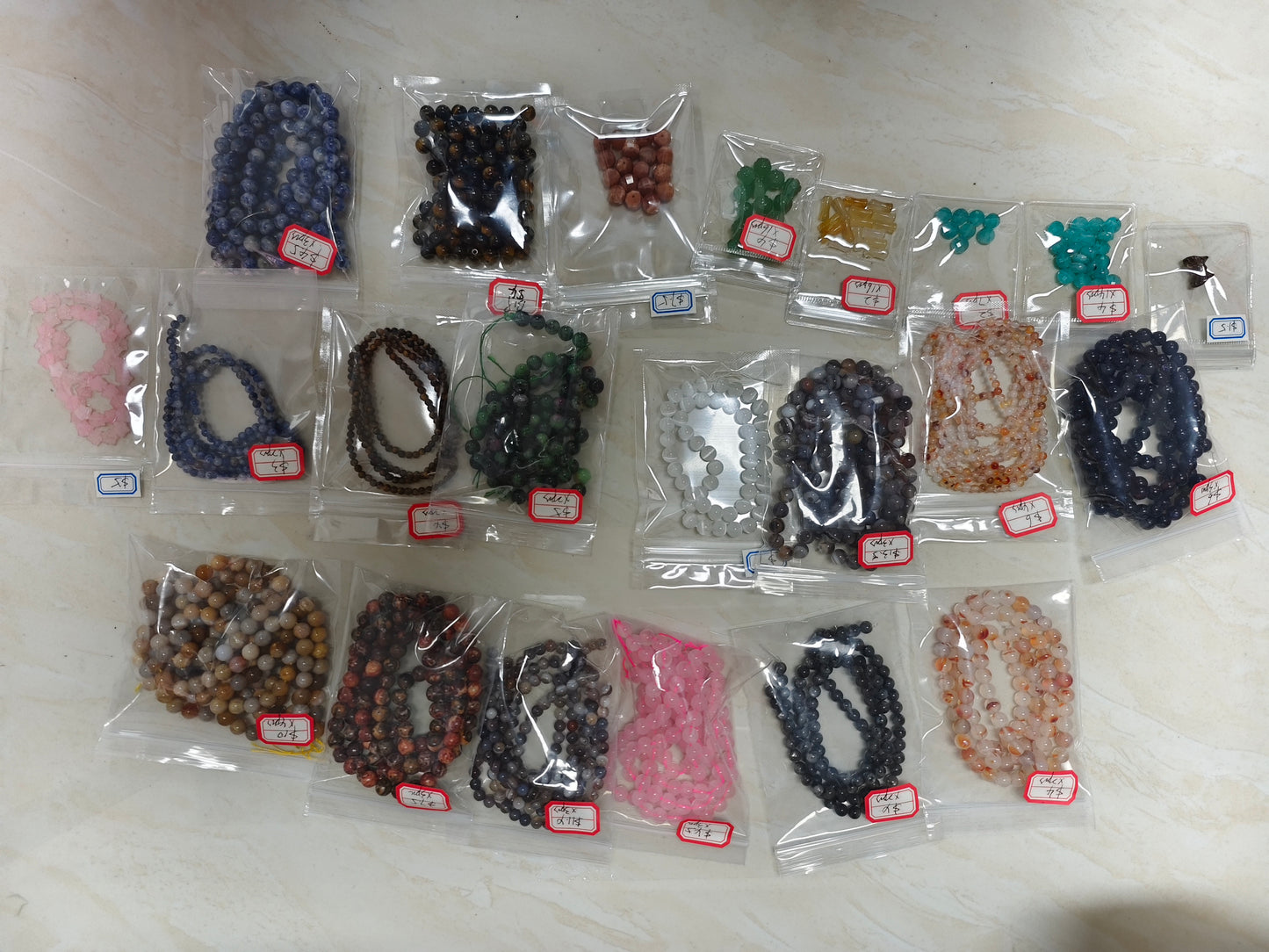 【Sales Promotion!】$25 Get 15 Strands 8MM DIY Crystal Beads (1 Strand = 45PCS)