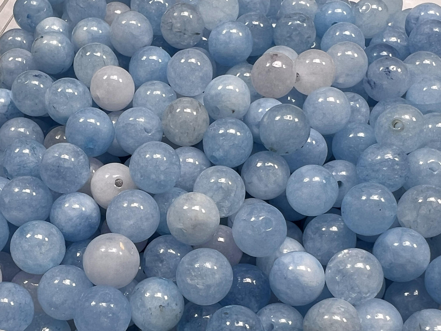【Series-A】 8MM Crystal Beads For Jewelry DIY(1 Strand = 45PCS)