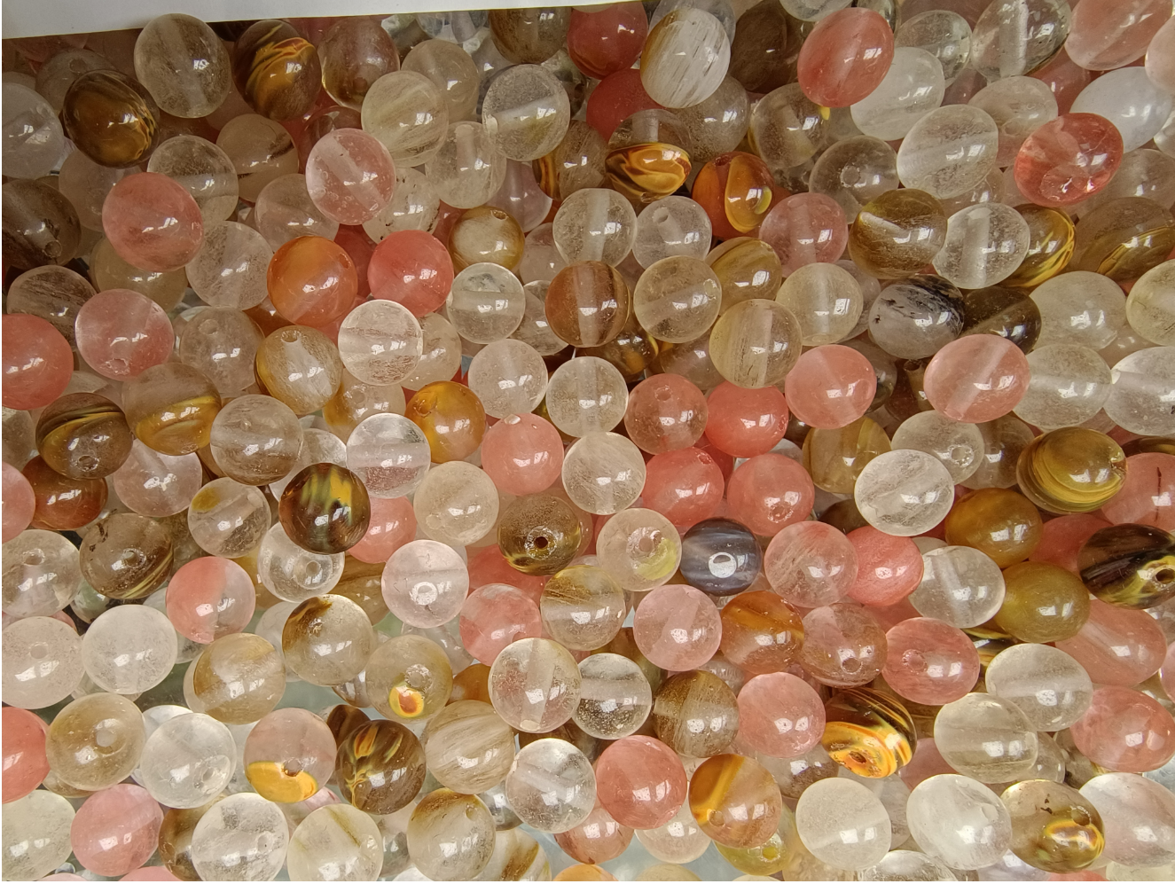 【Series-A Box】200 beads per Box 8MM DIY Crystal Beads