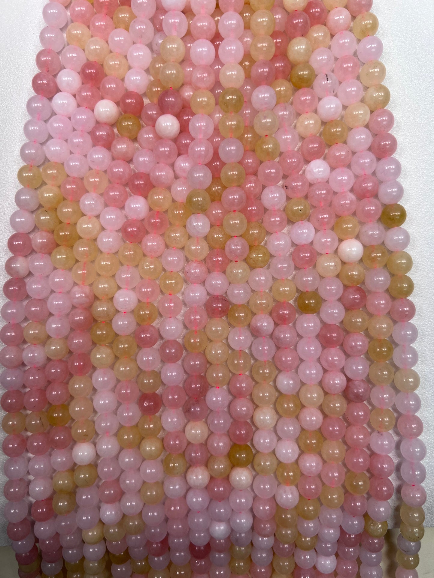 【Series-A】 8MM Crystal Beads For Jewelry DIY(1 Strand = 45PCS)
