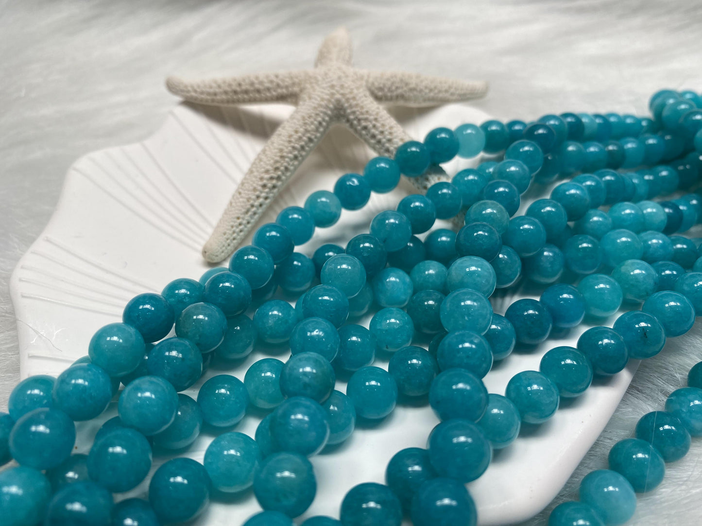 【Series-A Box】200 beads per Box 8MM DIY Crystal Beads
