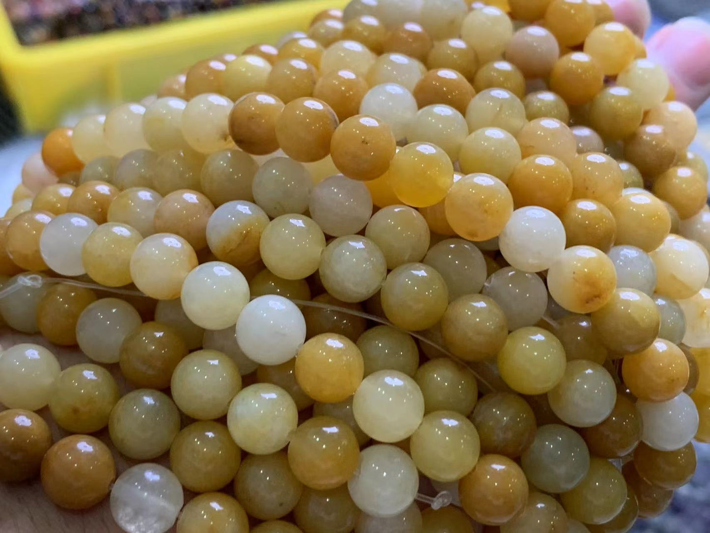 【Series-A Box】200 beads per Box 8MM DIY Crystal Beads
