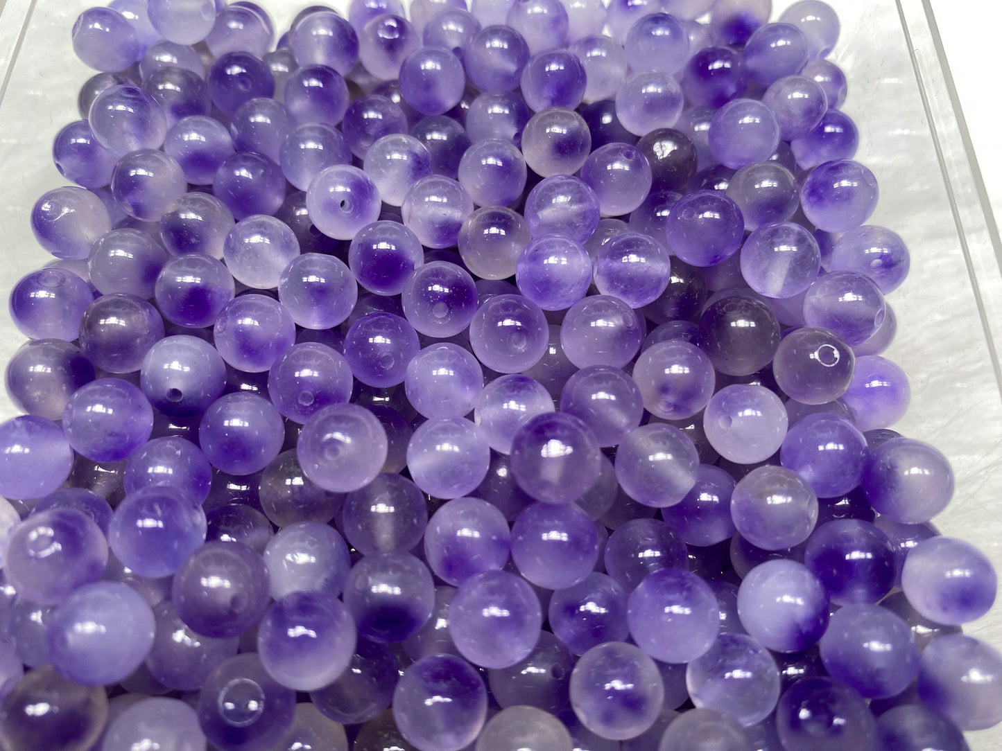 【Series-A Box】200 beads per Box 8MM DIY Crystal Beads