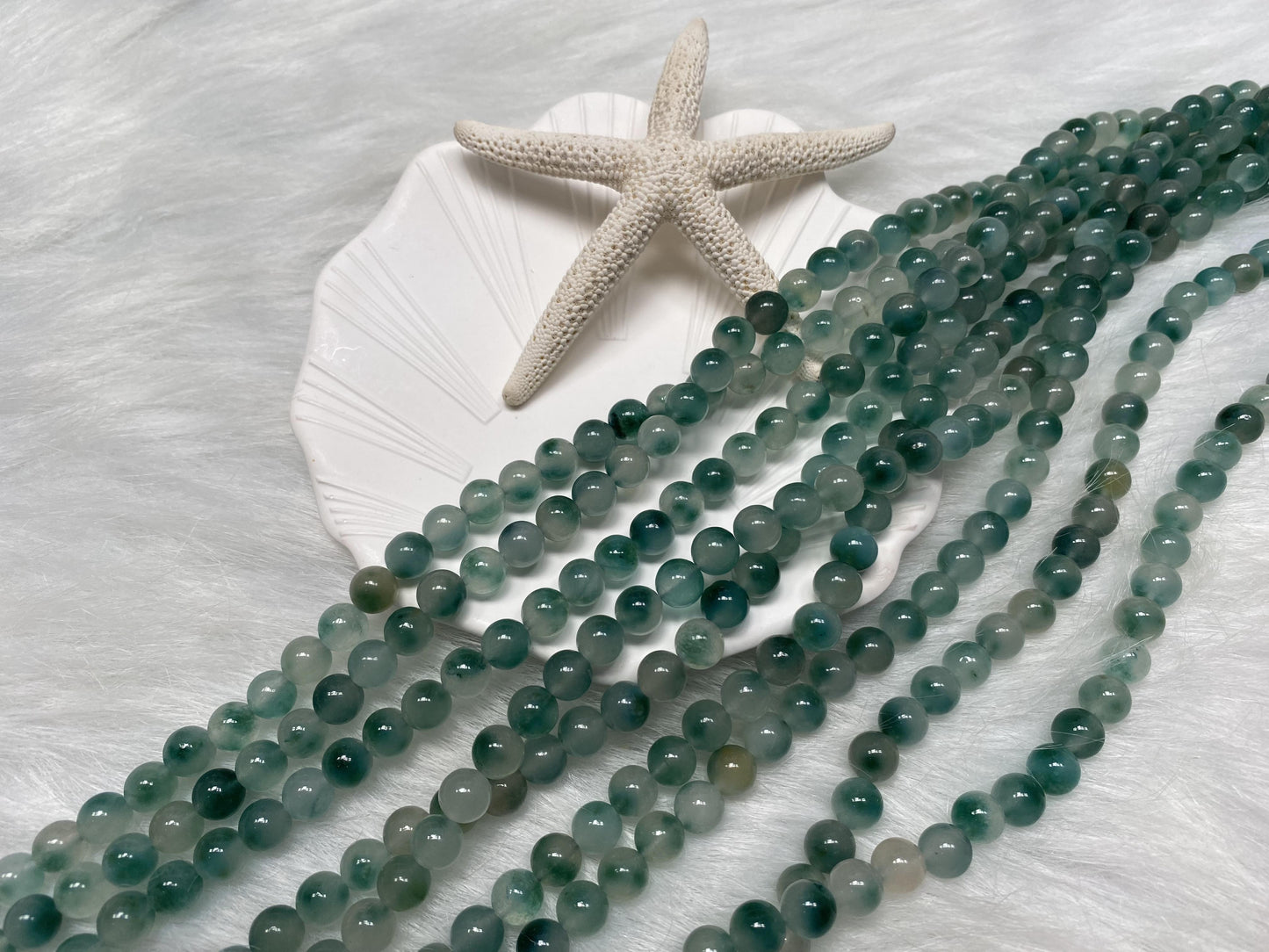 【Series-A Box】200 beads per Box 8MM DIY Crystal Beads