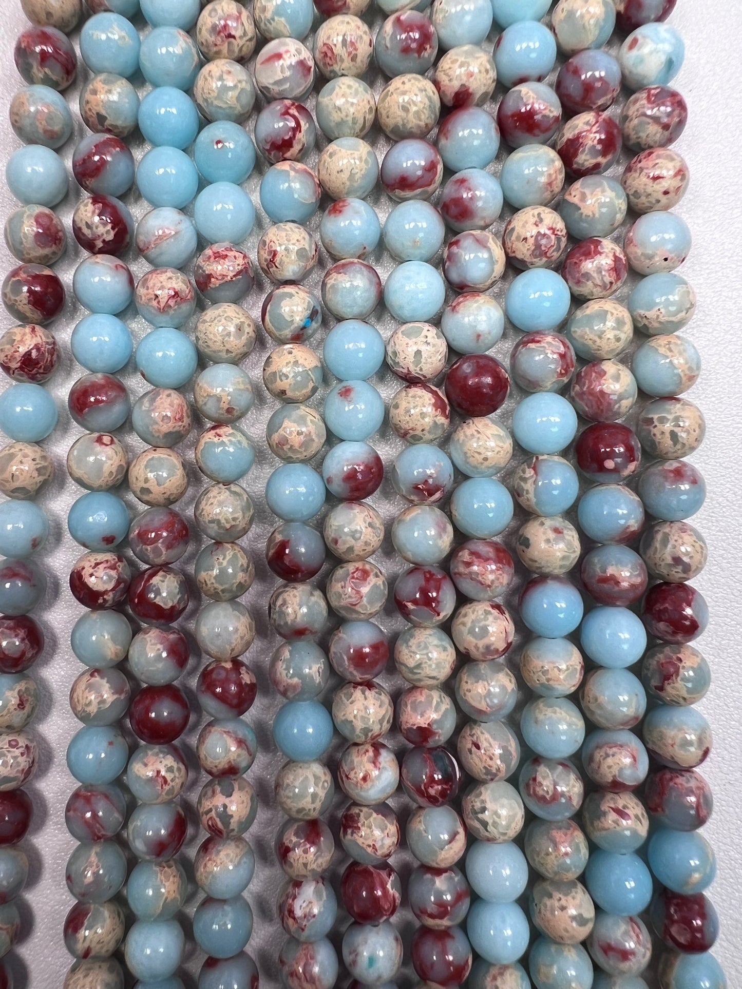 【Series-A】 8MM Crystal Beads For Jewelry DIY(1 Strand = 45PCS)