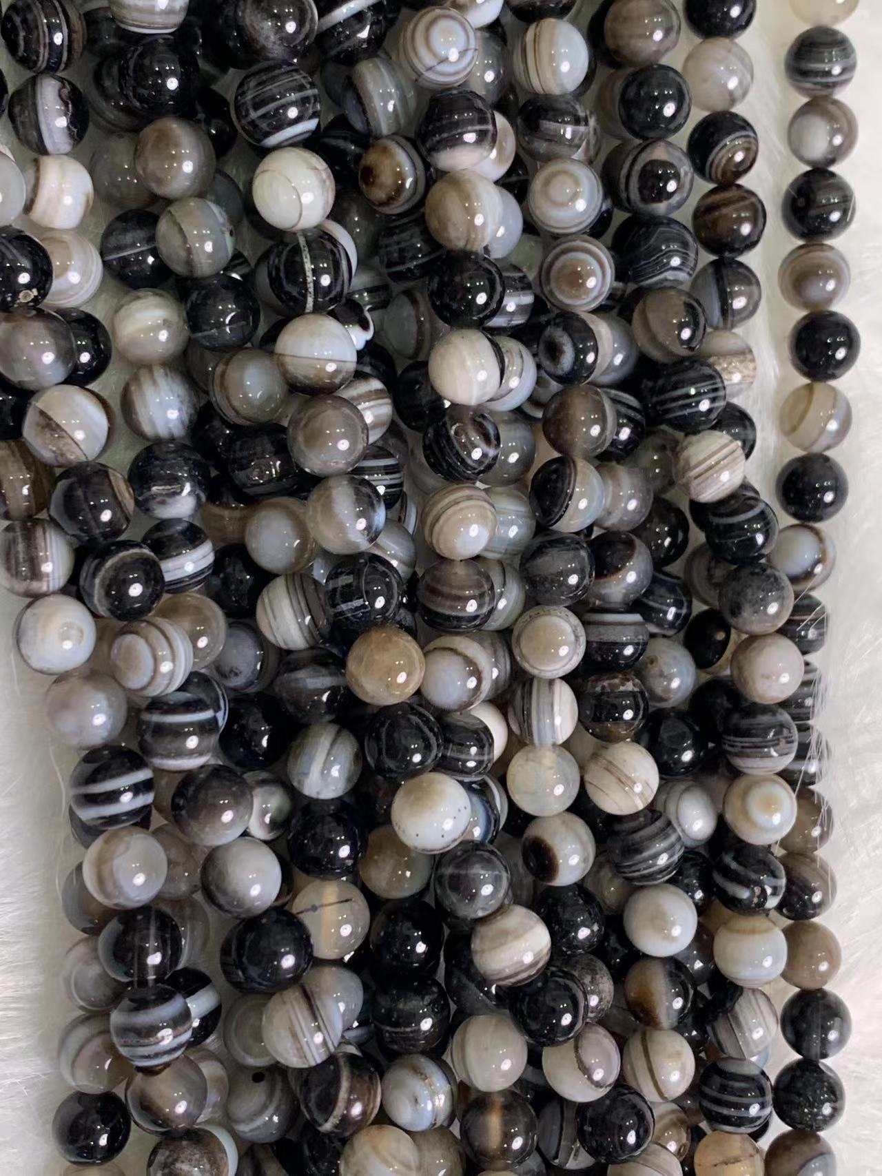 【Series-B】 8MM Crystal Beads For Jewelry DIY(1 Strand = 45PCS)
