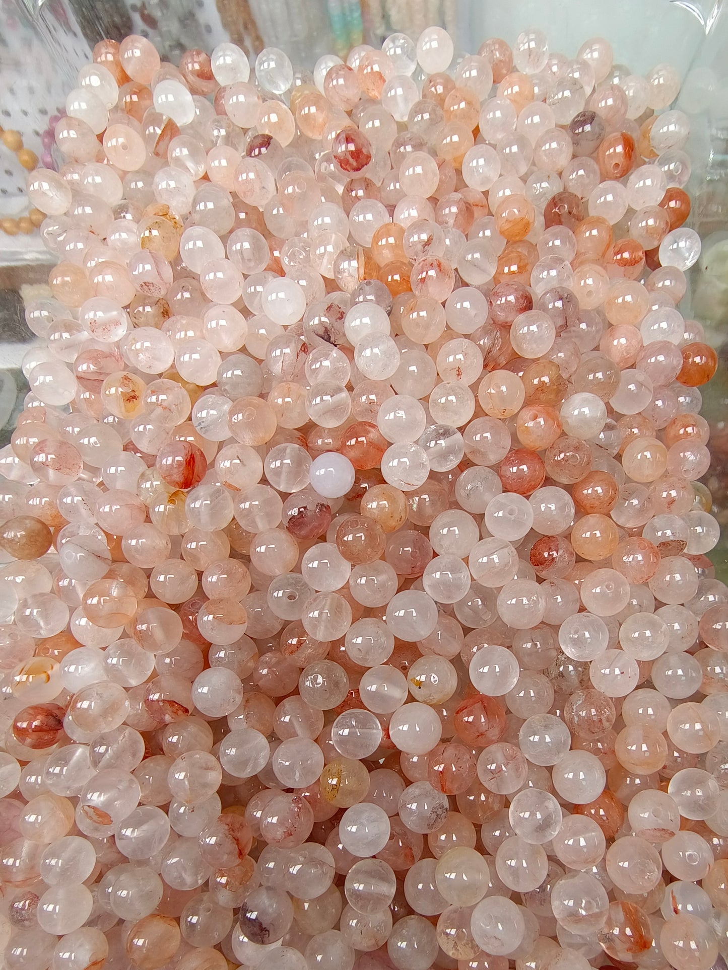 【Series-B】 8MM Crystal Beads For Jewelry DIY(1 Strand = 45PCS)