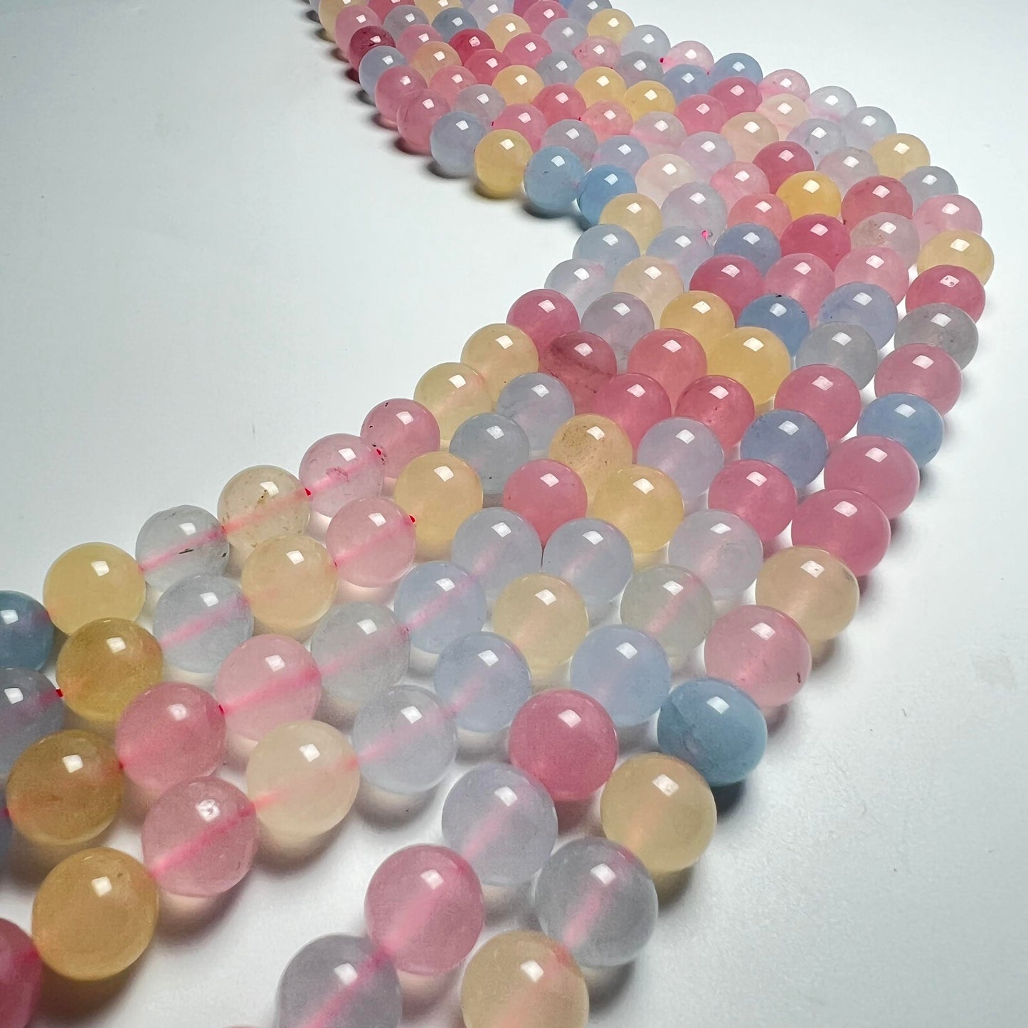 AA Series Regular 10MM Crystal Beads for Jewelry DIY (1 Strand About 37PCS)