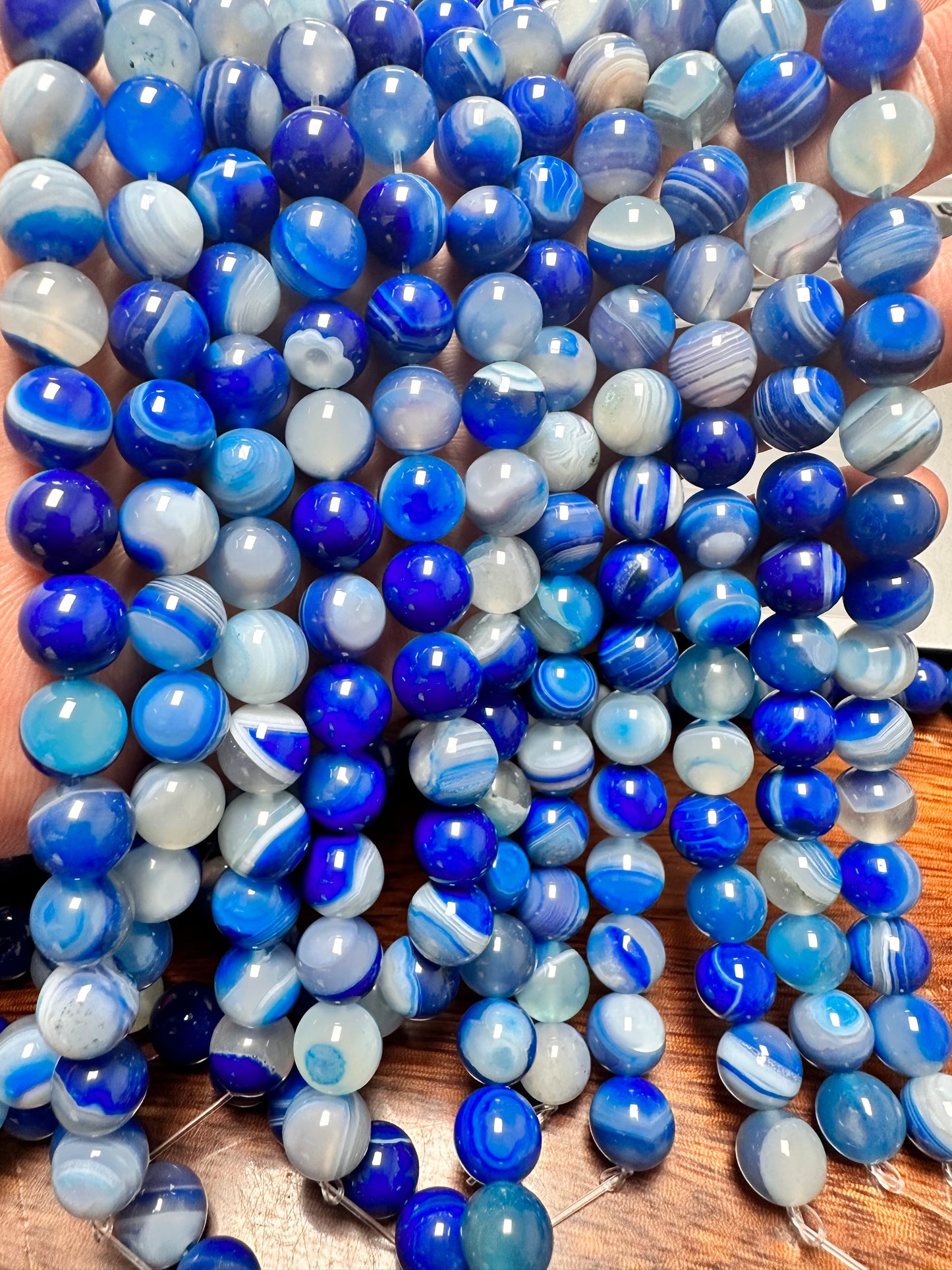AA Series Regular 10MM Crystal Beads for Jewelry DIY (1 Strand About 37PCS)