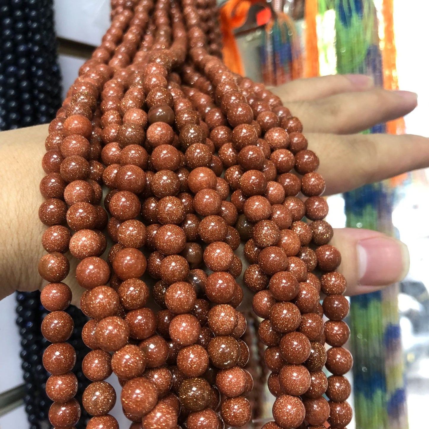 AA Series Regular 10MM Crystal Beads for Jewelry DIY (1 Strand About 37PCS)