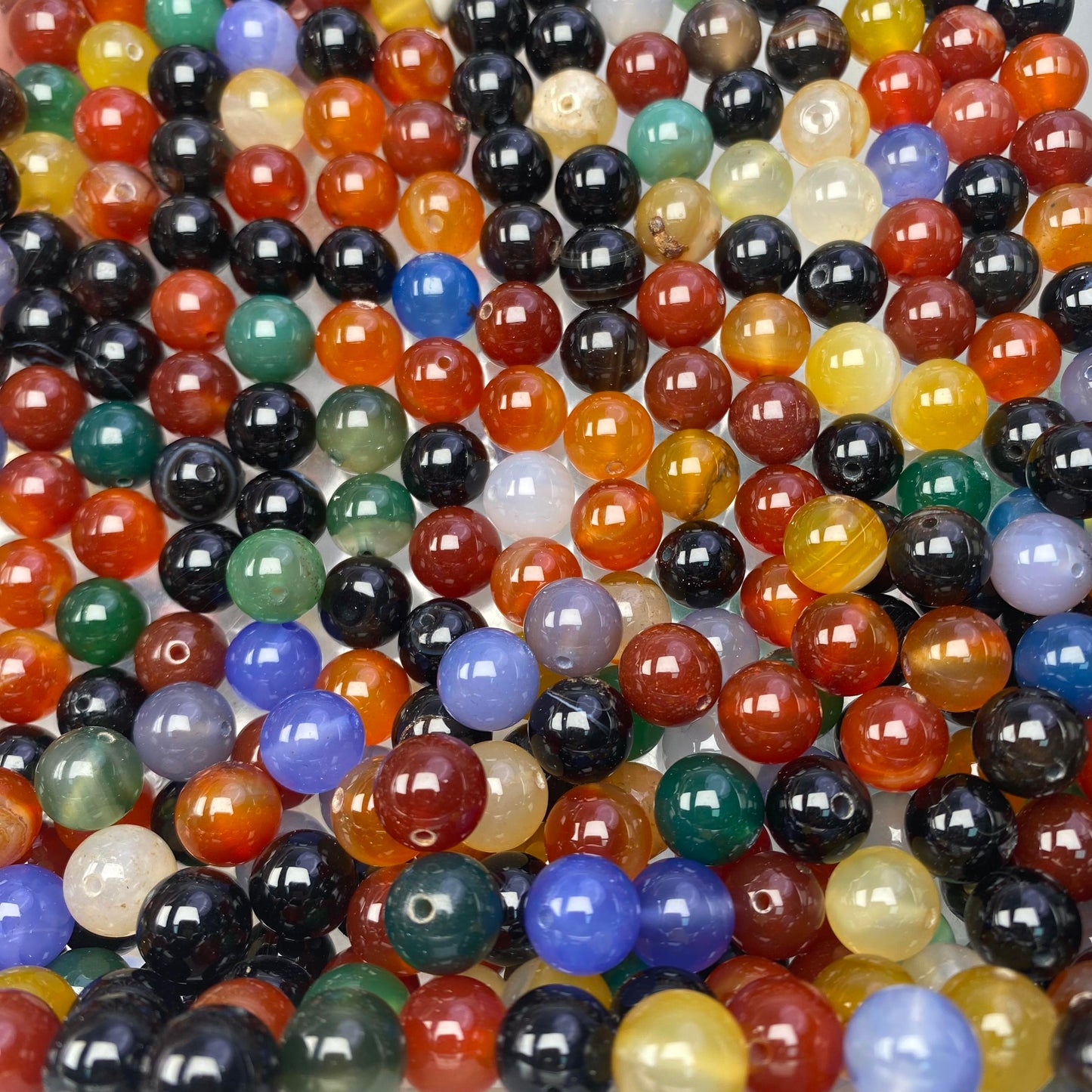 AA Series Regular 10MM Crystal Beads for Jewelry DIY (1 Strand About 37PCS)