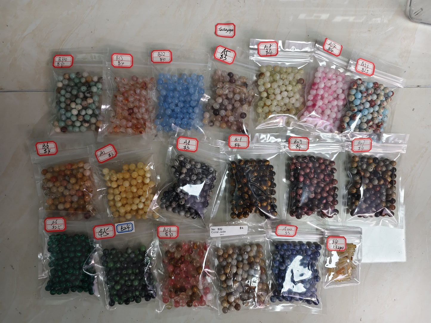 【Sales Promotion!】$25 Get 15 Strands 8MM DIY Crystal Beads (1 Strand = 45PCS)