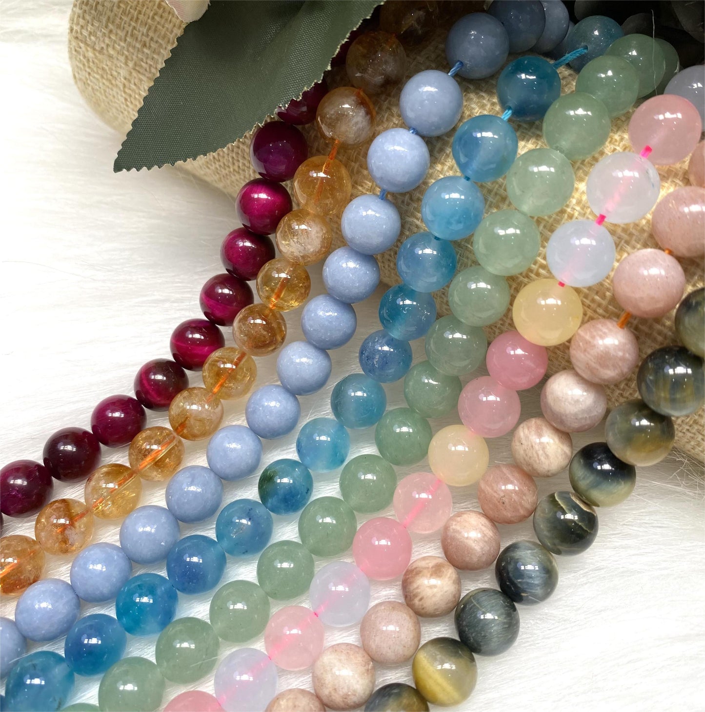 AA Series Regular 10MM Crystal Beads for Jewelry DIY (1 Strand About 37PCS)