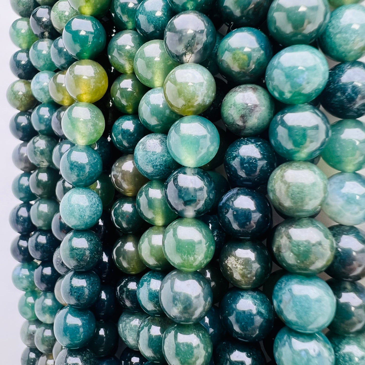 【Series-A Box】200 beads per Box 8MM DIY Crystal Beads