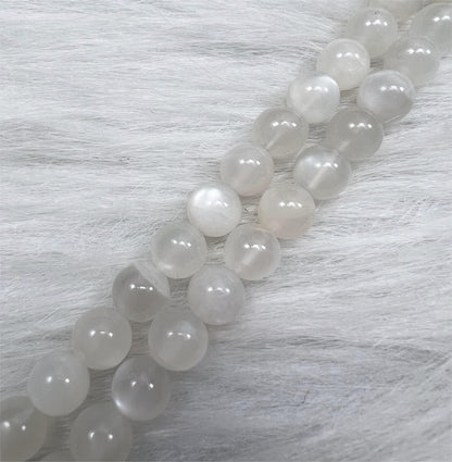 Gorgeous Moonstone Crystal Beads For Jewelry DIY（8mm 45PCS/10mm 38PCS 1 Strand）