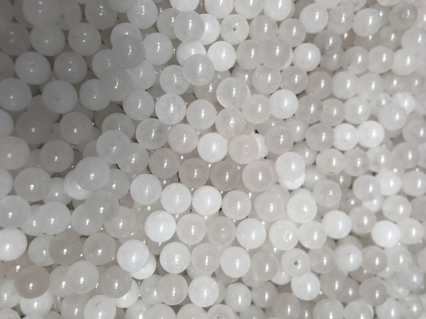 【SALE2-A】1 Box Over 200PCS 8MM DIY Crystal Beads