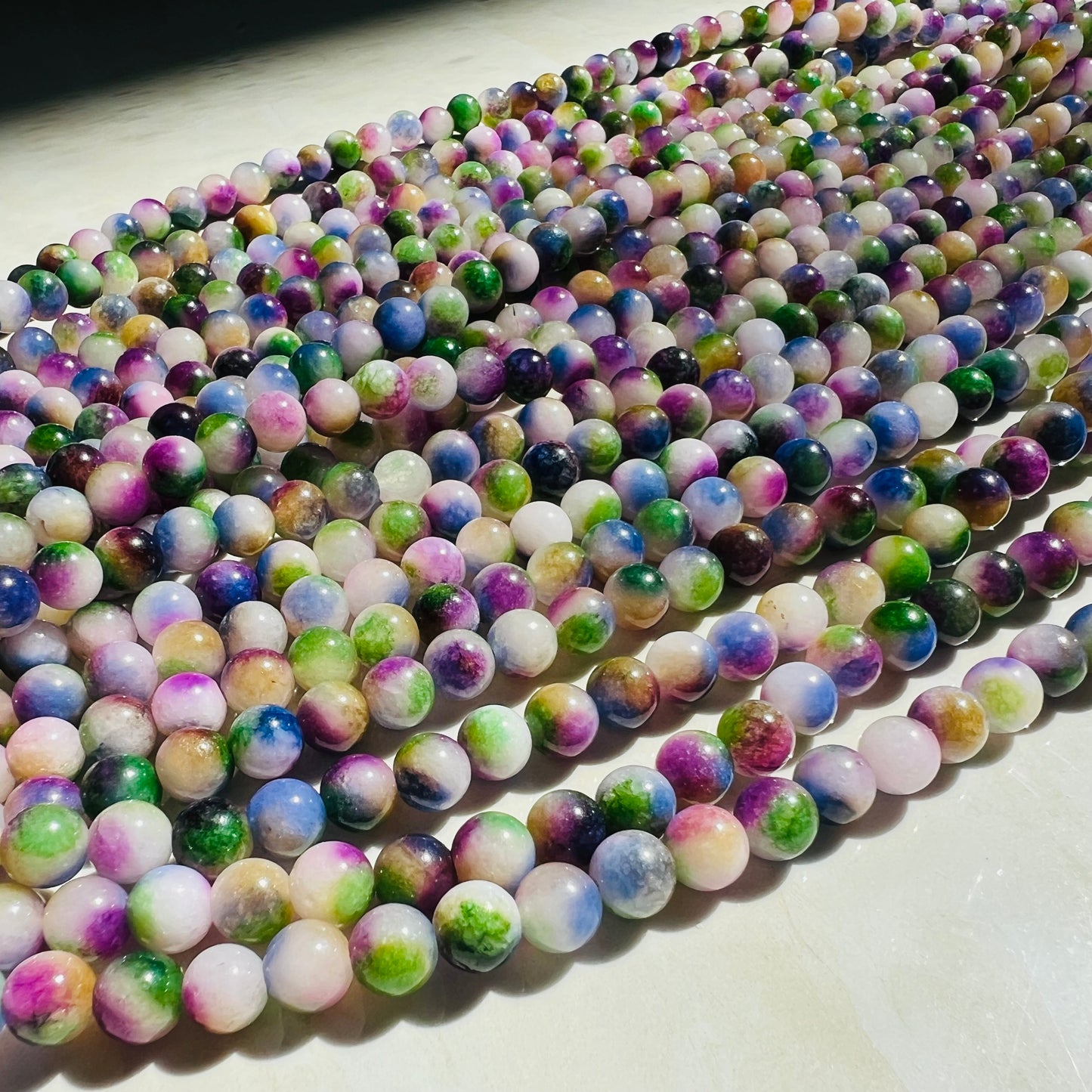 【Series-A Box】200 beads per Box 8MM DIY Crystal Beads