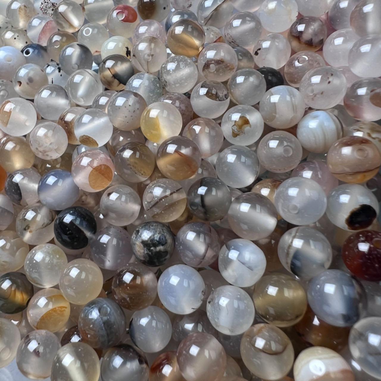 【Series-A】 8MM Crystal Beads For Jewelry DIY(1 Strand = 45PCS)