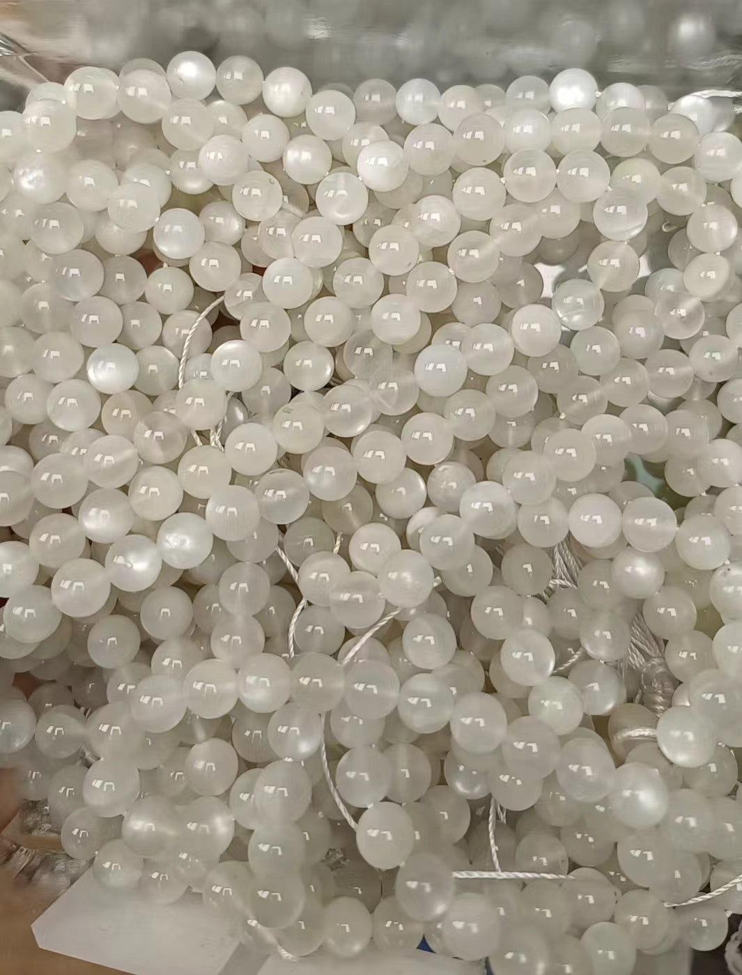 【SALE2-B】1 Box Over 200PCS 8MM DIY Crystal Beads