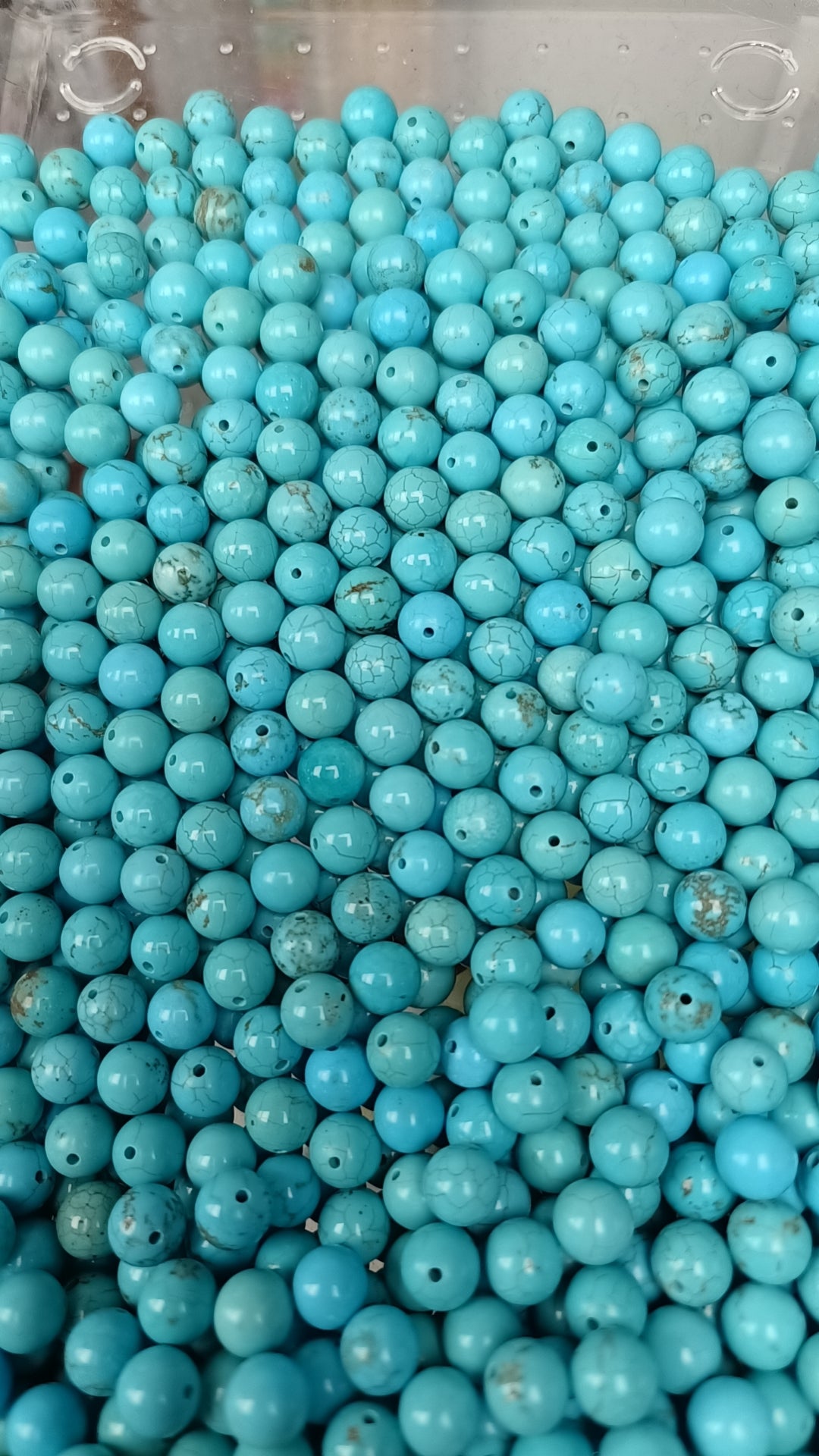 【SALE2-B】1 Box Over 200PCS 8MM DIY Crystal Beads