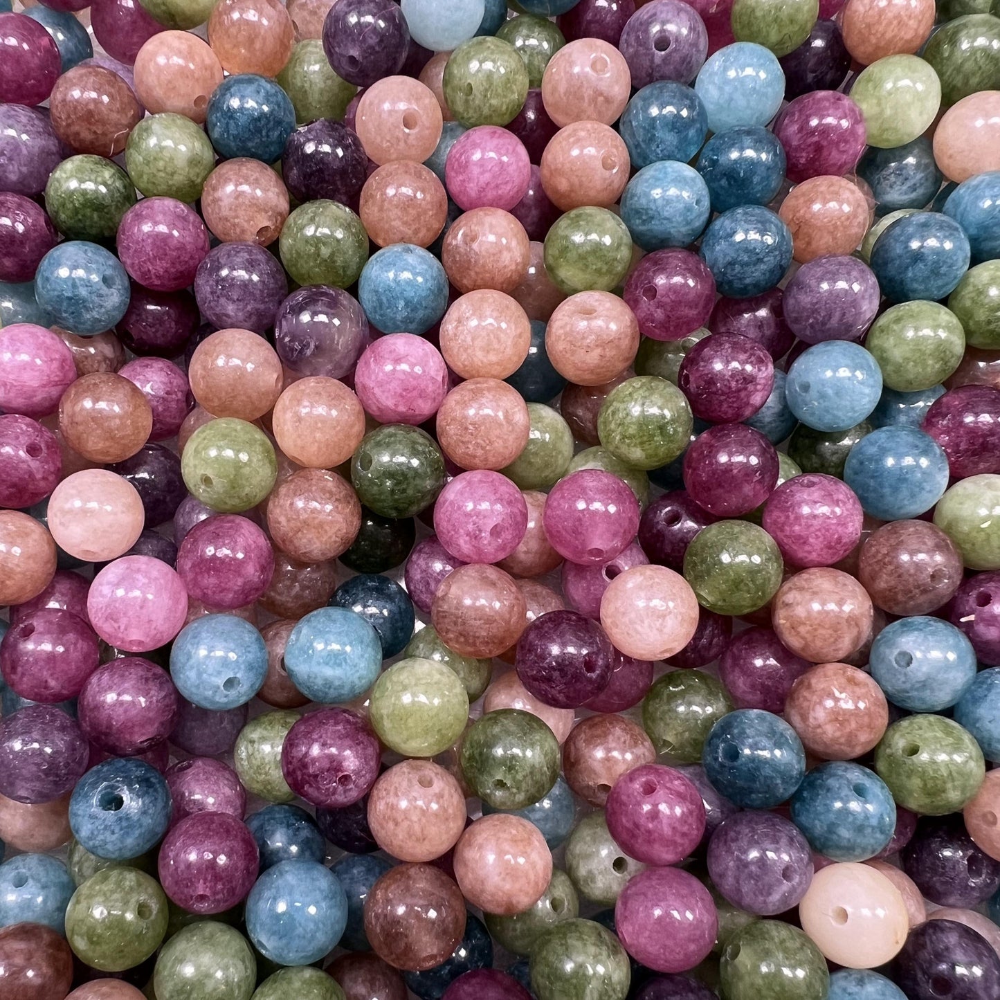 【Series-A Box】200 beads per Box 8MM DIY Crystal Beads