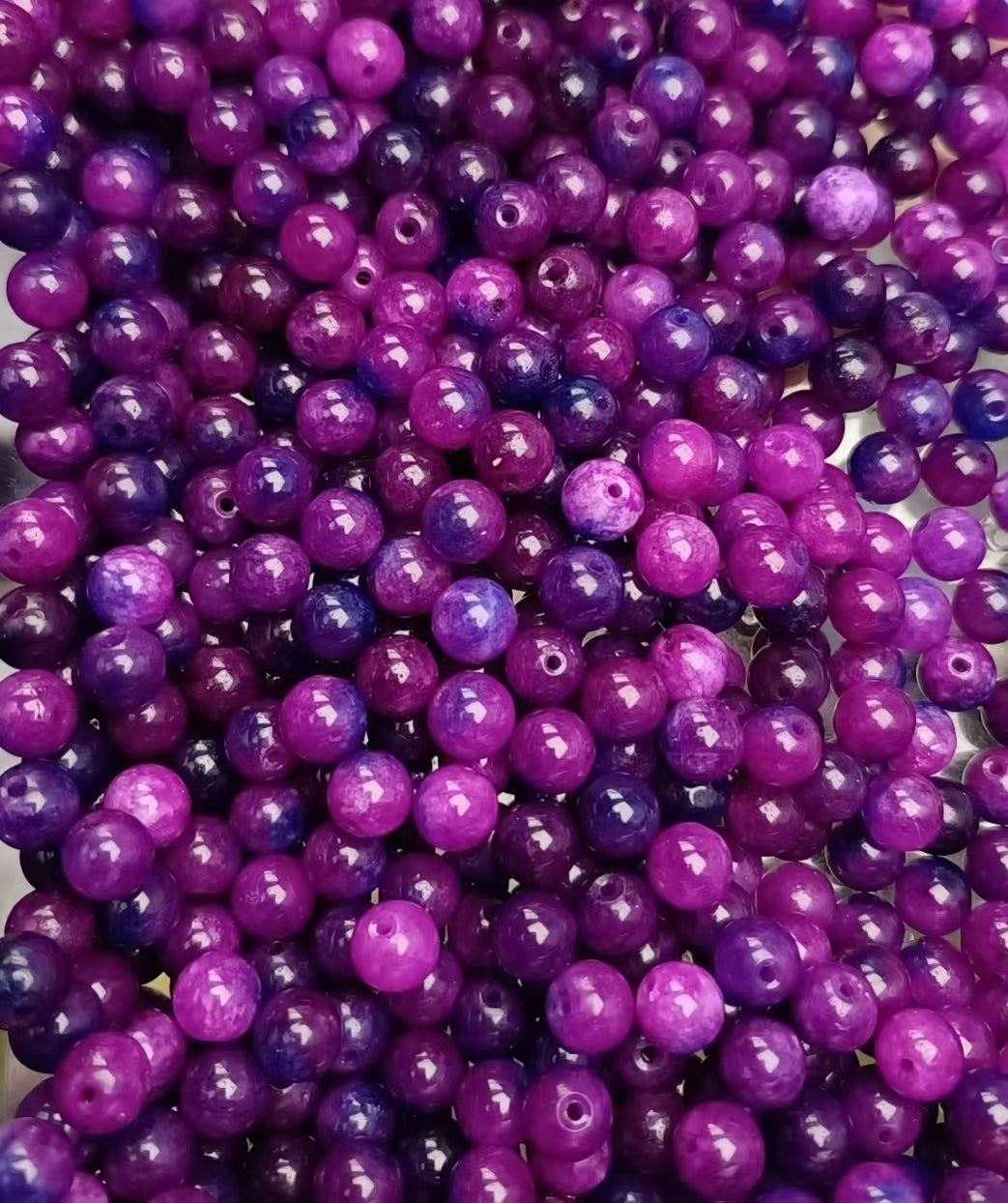 【SALE2-A】1 Box Over 200PCS 8MM DIY Crystal Beads